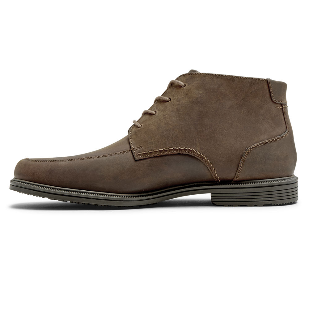 Rockport Støvler Herre Brune - Taylor Waterproof Chukka - ZAVD67921